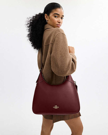 Coach Ella Shoulder Bag in maroon