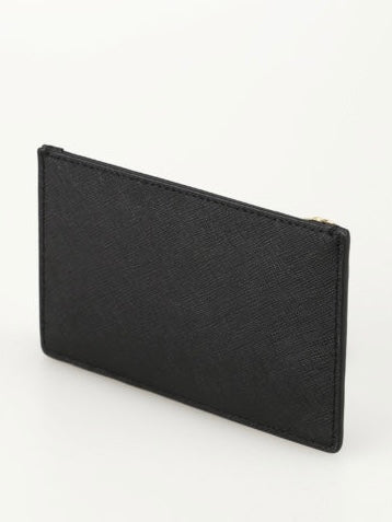 Tory Burch Robinson Slim black card holder