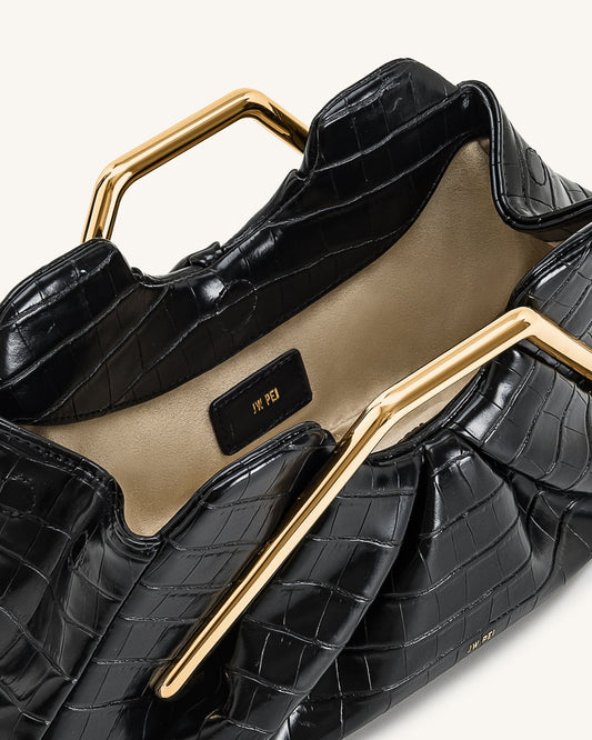 JW PEI Lila Metal Frame Clutch