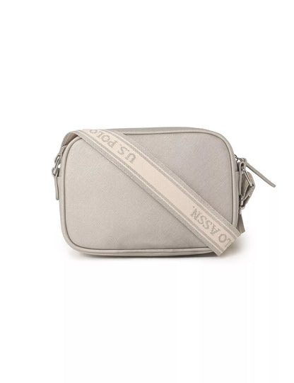 US Polo ASSN Classic Zip Crossbody Bag in metalic