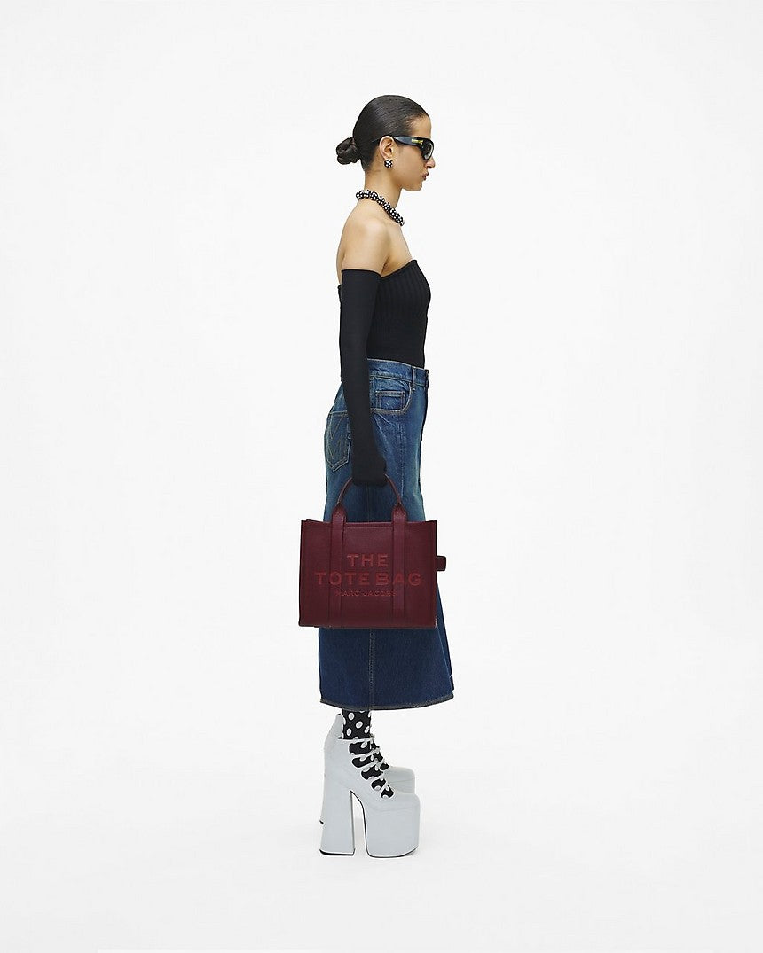 The leather medium tote bag Marc Jacobs 02