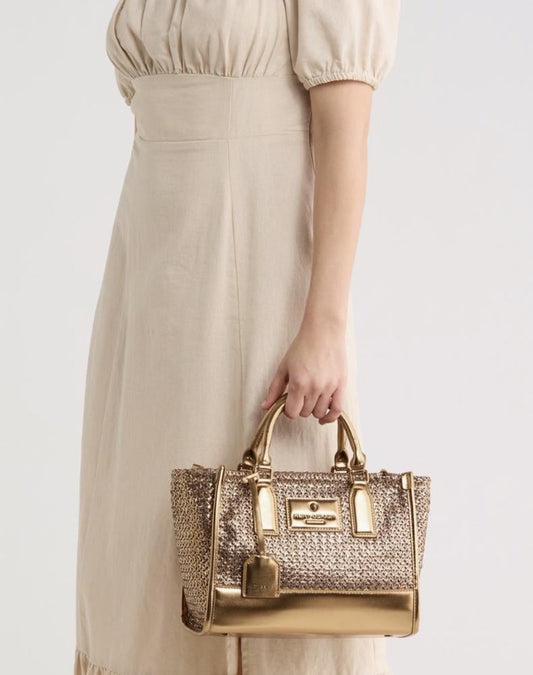 Kurt Geiger Chiswick Small Shopper Bag in copper