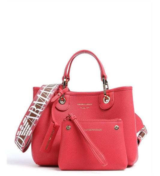 Small MyEA shopper bag with deer print Emporio Armani