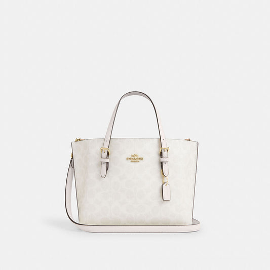 Coach Mollie Tote 25 In Signature Chambray