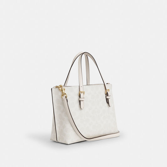 Coach Mollie Tote 25 In Signature Chambray
