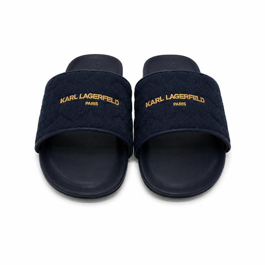 Karl Slipper Denim Blue Size 35