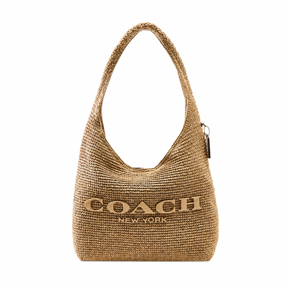 Coach Brooklyn Shoulder Bag 39 in Paper Straw
