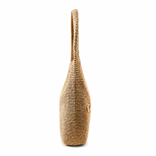 Coach Brooklyn Shoulder Bag 39 in Paper Straw