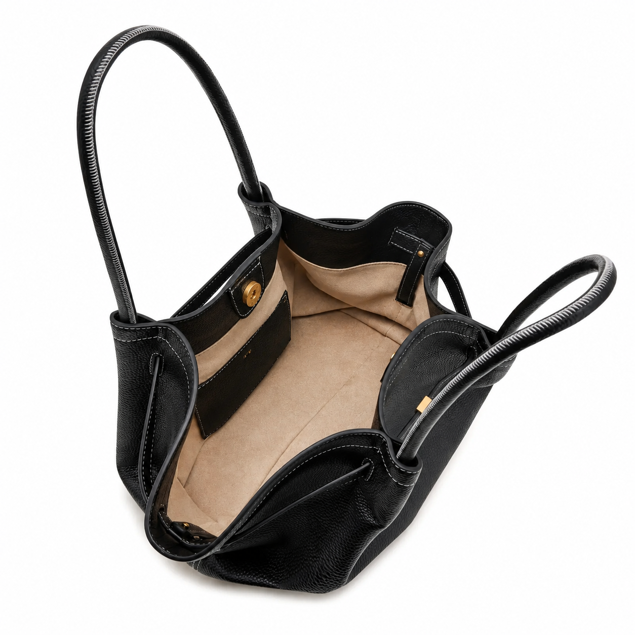 JW PEI Hana Medium Tote Bag in Black