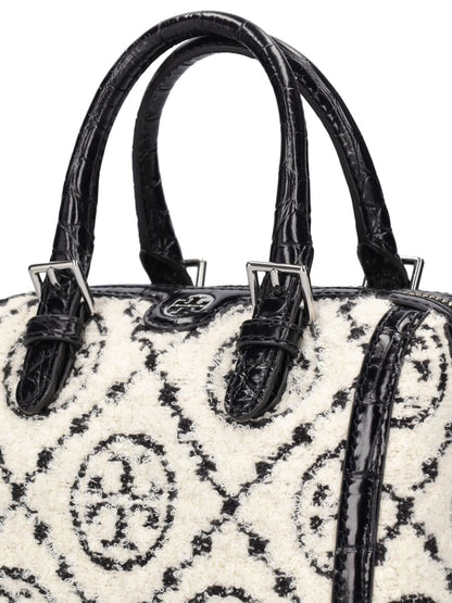 Tory Burch Mini T Monogram Bouclé duffle bag