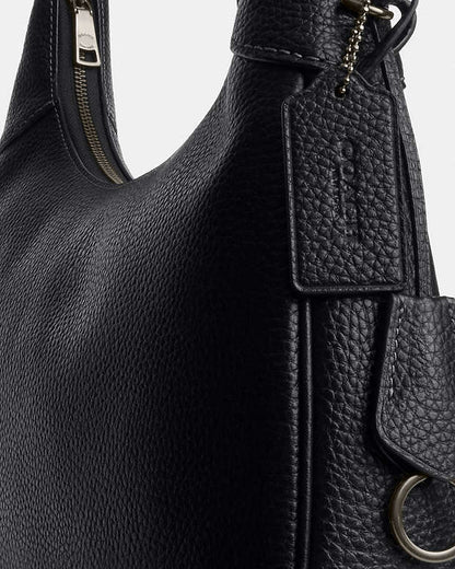Coach Ella Shoulder Bag in Black