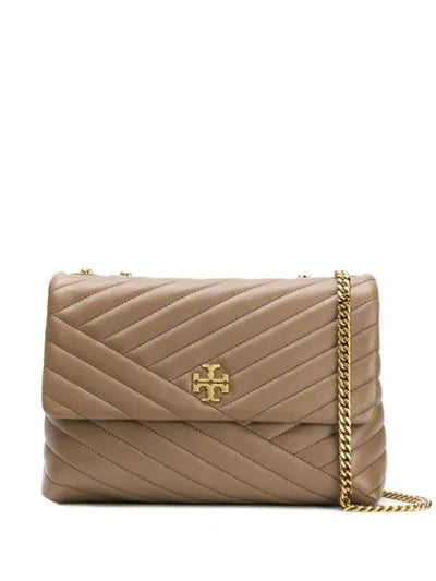 KIRA CHEVRON CONVERTIBLE SHOULDER BAG TORY BURCH