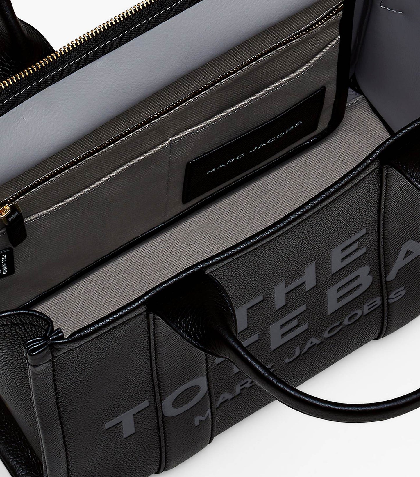 The leather medium tote bag Marc Jacobs