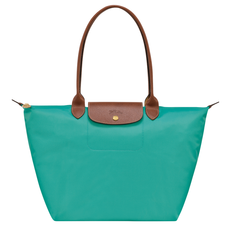 L.o.n.g.c.h.a.m.p original le pliage medium size in turquoise