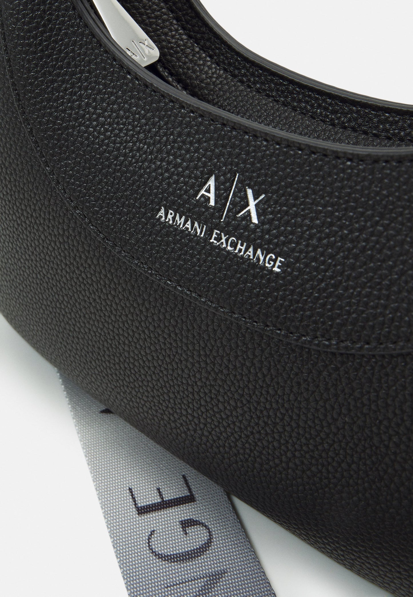 Armani Exchange WAVE HOBO - Cross body bag - nero