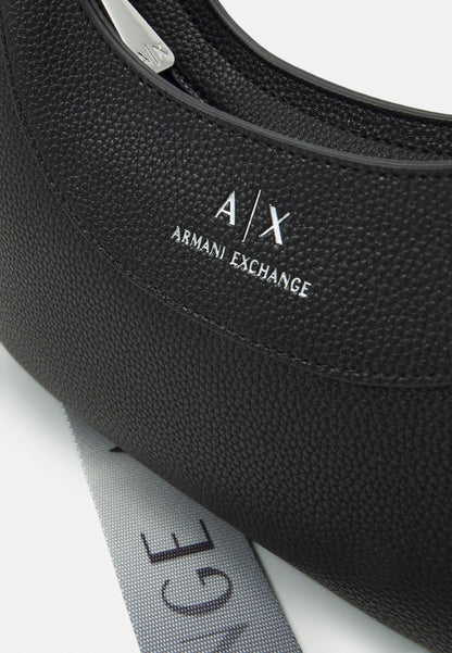 Armani Exchange WAVE HOBO - Cross body bag - nero