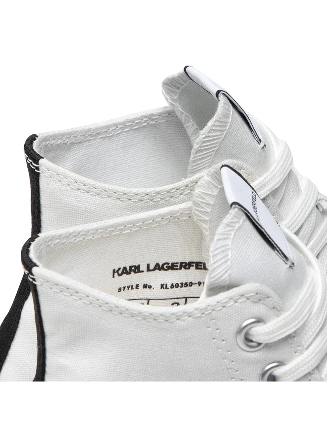 KARL LAGERFELD Fabric sneakers White size 38