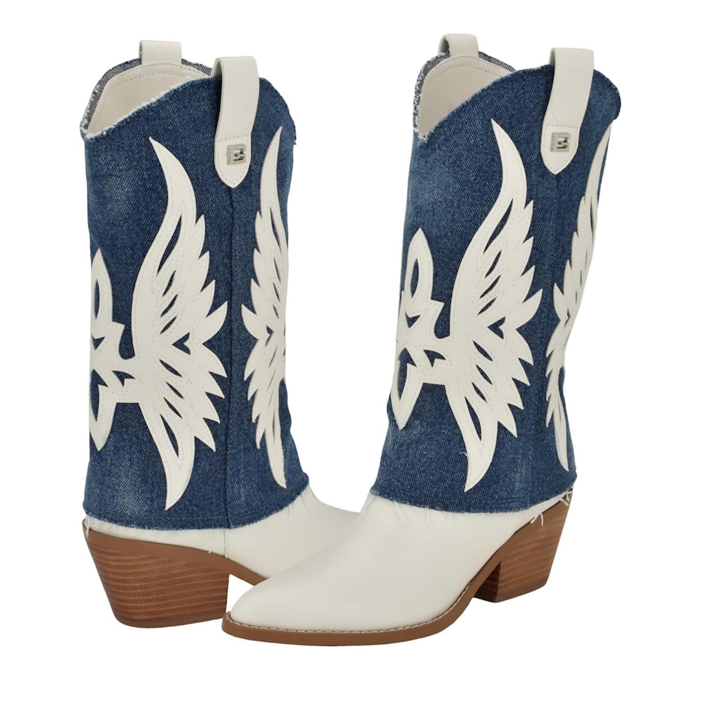 Guess Women's Raegan Western Boot size 9M in jeans