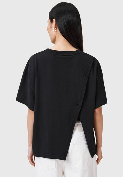 AllSaints AVRI TEE Print T-Shirt Size Large