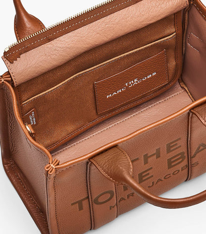 The leather small tote bag Marc Jacobs