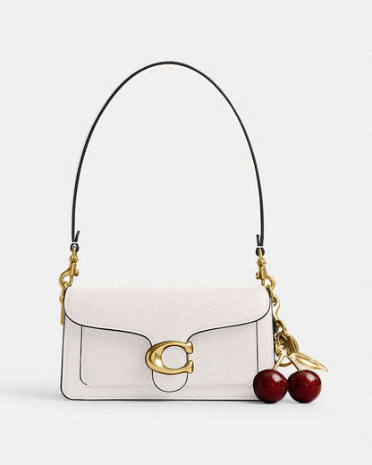 Coach Tabby Shoulder Bag 20 in white