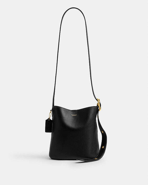 Coach Bleecker Bucket Bag 21 in black