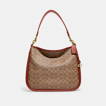 Cary large Shoulder Bag In Signature Canvas