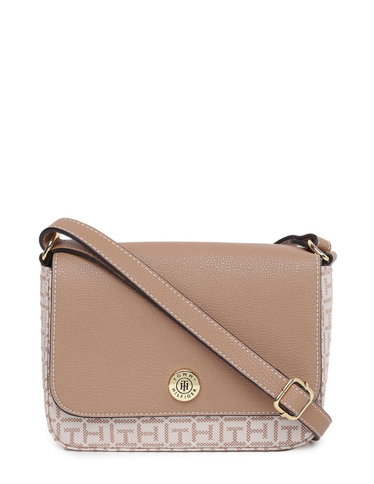 TOMMY HILFIGER Adjustable Strap Monogram
Sling Bag