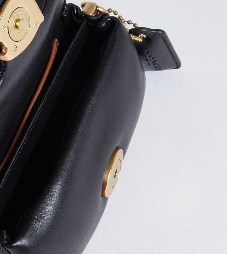 COACH TABBY 26 Textured Logo Detail Shoulder Bag