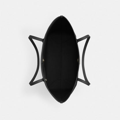 Coach City Tote Bag In Signature Canvas in gunmetal