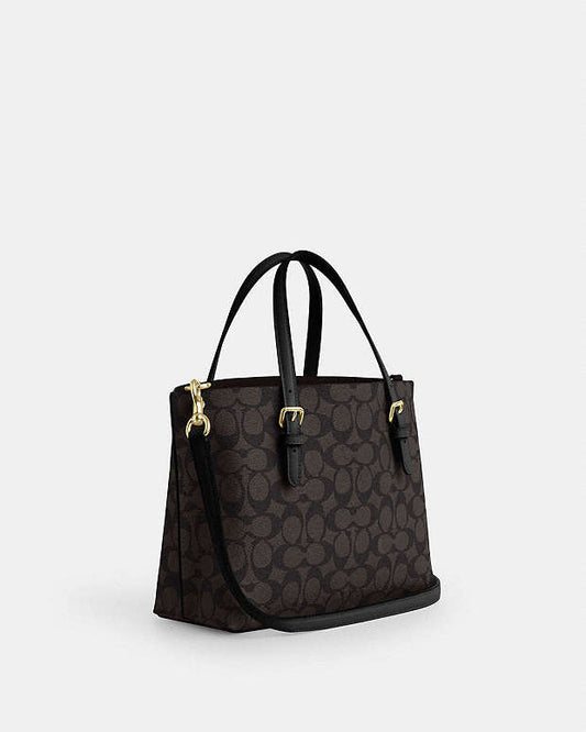 Coach Mollie Tote Bag 25 In Signature Canvas