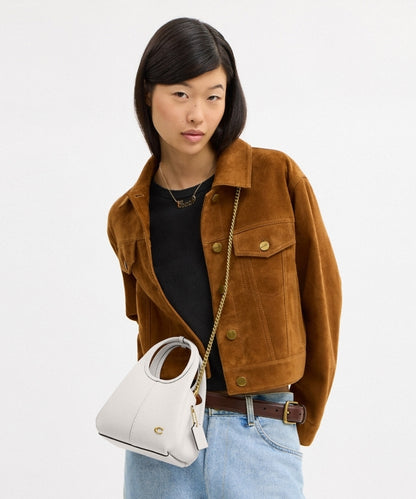 Lana Shoulder Bag 19 in white