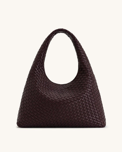 JW PEI Iaura Woven Shoulder Bag