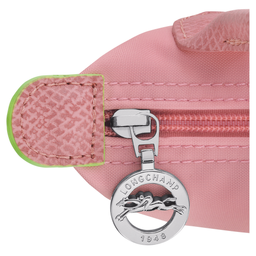 LONGCHAMP LE PLIAGE GREEN MINI POUCH WITH HANDLE