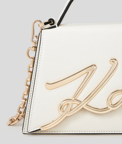 K/SIGNATURE SMALL CROSSBODY BAG KARL LAGERFELD