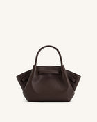 JW pei Hana Mini Tote Bag - Dark Brown
