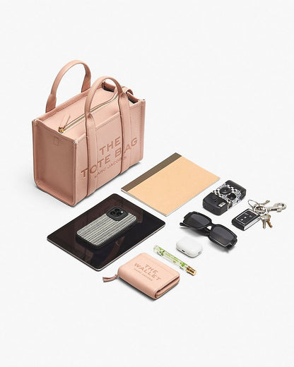 The leather small tote bag Marc Jacobs