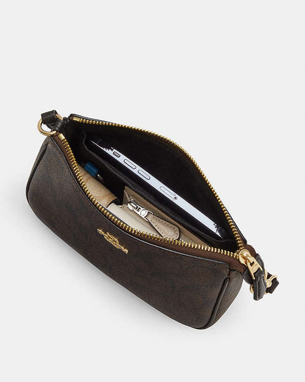 Nolita 19 In Signature Canvas Coach