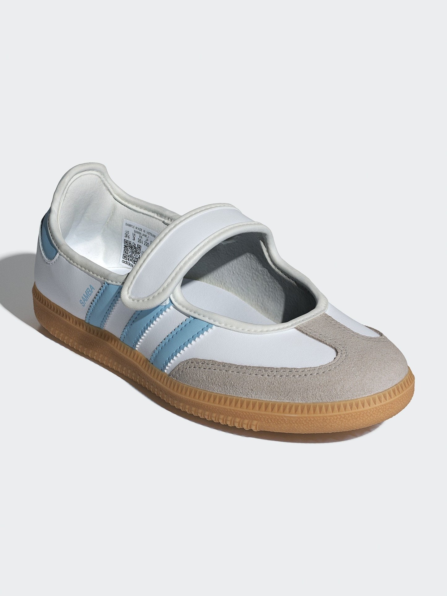 ADIDAS SAMBA JANE SHOES IN CLEAR SKY