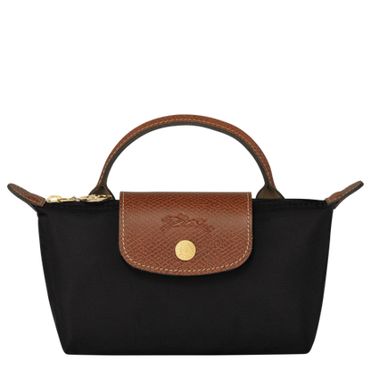 LONGCHAMP LE PLIAGE ORIGINAL MINI POUCH LONGCHAMP IN BLACK