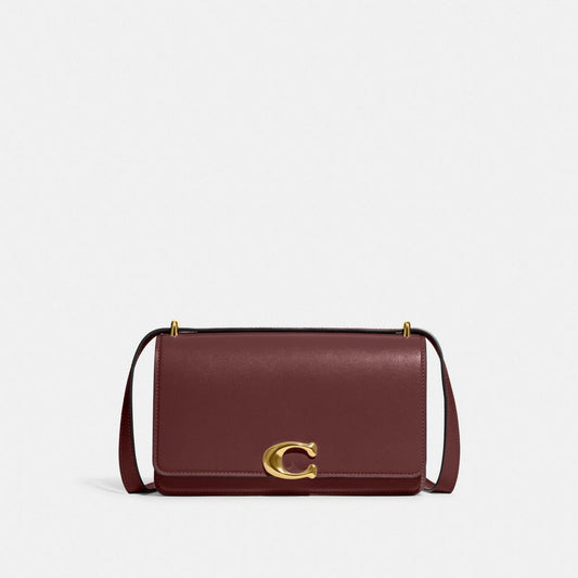Coach Bandit Shoulder Bag in burgundy