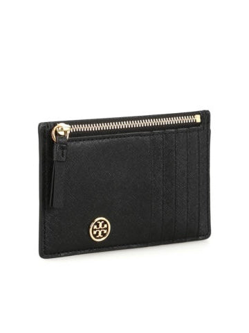 Tory Burch Robinson Slim black card holder