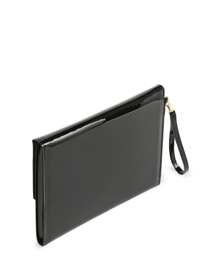 Ted Baker Black Nikkey Knot Bow Envelope Purse