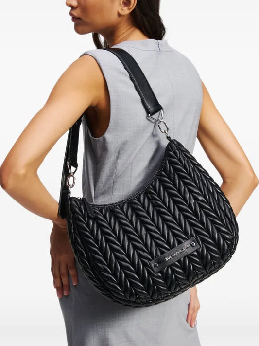 Karl Lagerfeld K/Weave Hobo Bag