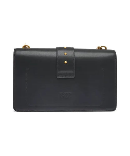 Pinko Leather messenger bag LOVE CLASSIC ICON