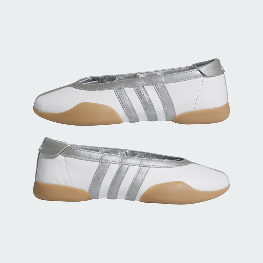 ADIDAS TAEKWONDO MEI SHOES IN WHITE SILVER