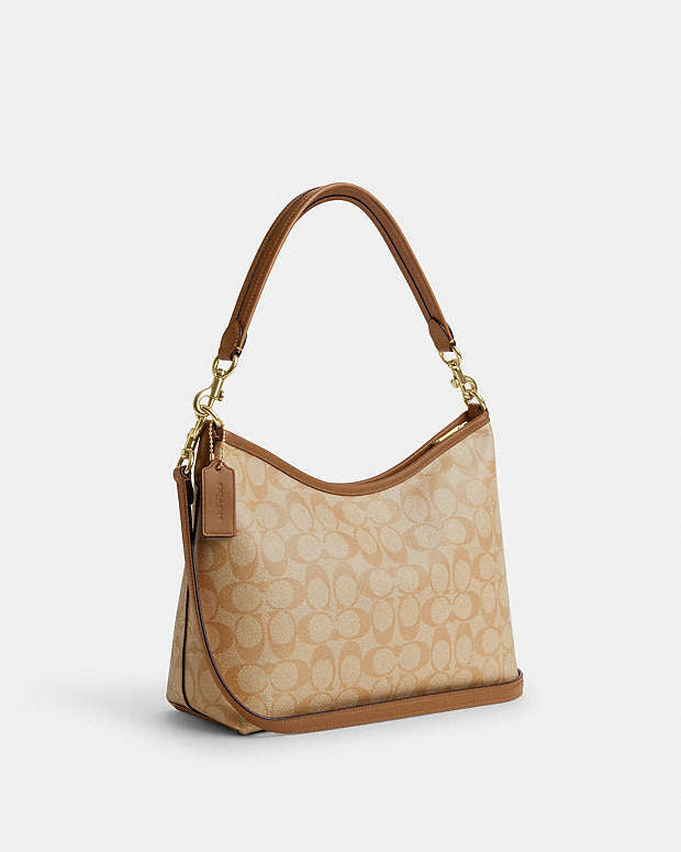 Coach Laurel Shoulder Bag In Signature Canvas