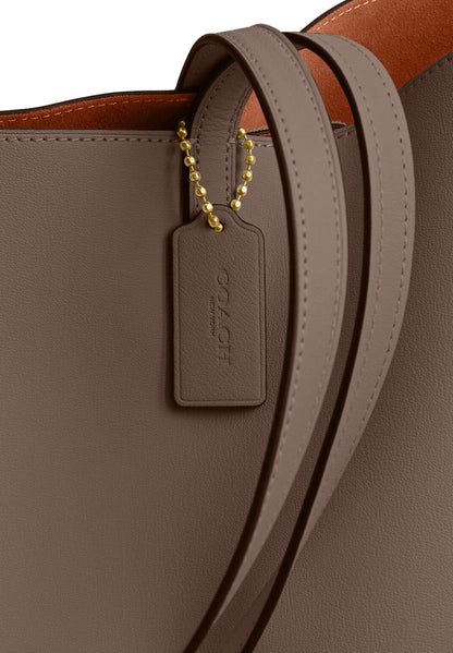 COACH North Tote 32 Leather Tote Bag