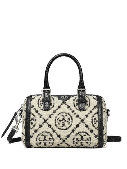 Tory Burch Mini T Monogram Bouclé duffle bag