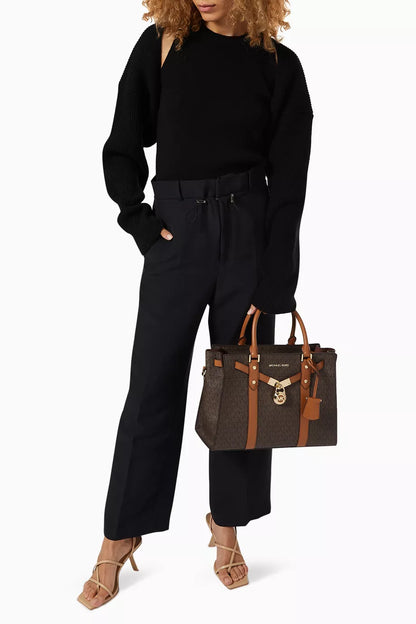 MICHAEL KORS Nouveau Hamilton Large Satchel